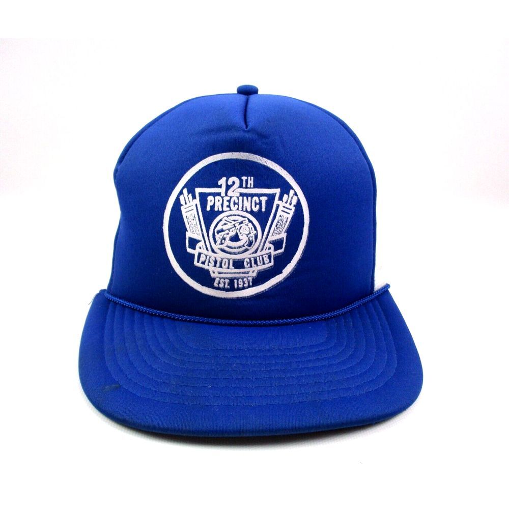 VINTAGE MARYLAND, DISTRICT OF COLUMBIA 12th PRECINCT PISTOL CLUB POLICE HAT CAP